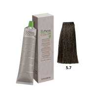 Крем-фарба Echosline Echos Color Vegan Colouring Cream 5.7 світло-каштановий коричневий  100мл