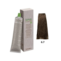 Крем-фарба Echosline Echos Color Vegan Colouring Cream 6.7 темний блондин коричневий 100мл