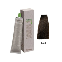 Крем-фарба Echosline Echos Color Vegan Colouring Cream 6.72 темний блондин теплий коричневий 100мл