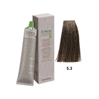 Крем-фарба Echosline Echos Color Vegan Colouring Cream 5.3 світло-каштановий золотистий 100мл
