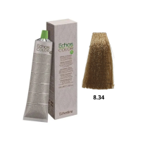 Крем-фарба Echosline Echos Color Vegan Colouring Cream 8.34 світлий блондин золотистий мідний 100мл
