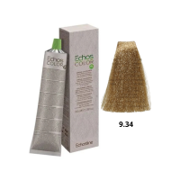 Крем-фарба Echosline Echos Color Vegan Colouring Cream 9.34 дуже світлий блондин золотистий мідний 100мл