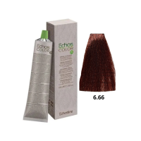 Крем-фарба Echosline Echos Color Vegan Colouring Cream 6.66 темний блондин червоний інтенсивний 100мл