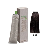 Крем-фарба Echosline Echos Color Vegan Colouring Cream 4.55 середній каштан махагоновий 100мл