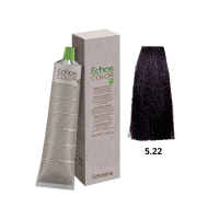 Крем-фарба Echosline Echos Color Vegan Colouring Cream 5.22 світло-каштановий насичений фіолетовий 100мл