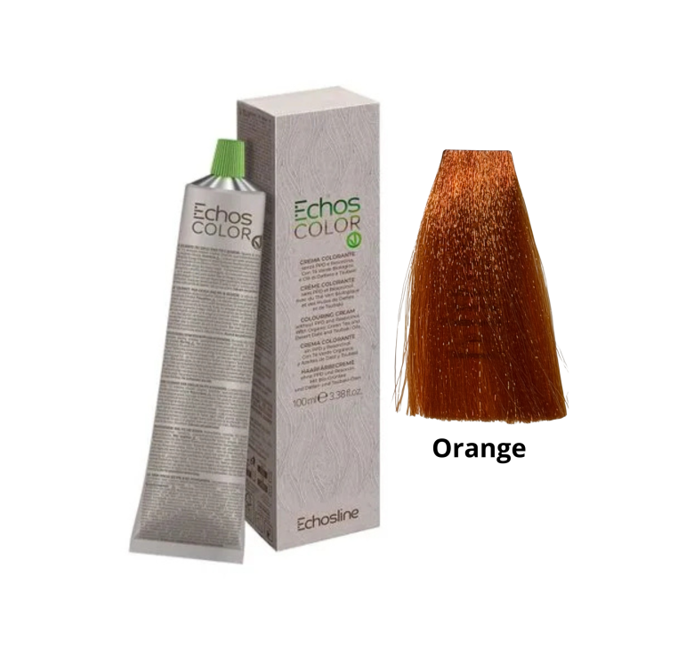 Крем-фарба Echosline Echos Color Vegan Colouring Cream Pure Color Orange помаранчевий 100мл