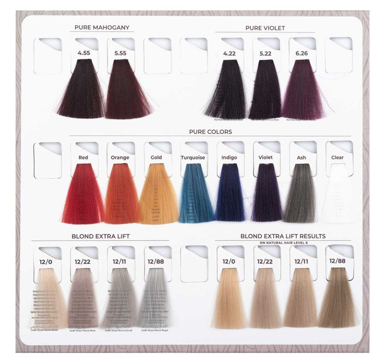 Крем-фарба Echosline Echos Color Vegan Colouring Cream Pure Color Gold золото 100мл