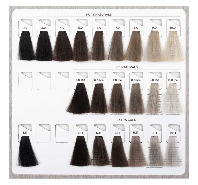 Крем-фарба Echosline Echos Color Vegan Colouring Cream Pure Color Ash попелястий 100мл