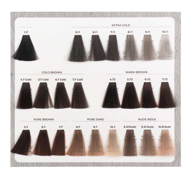 Крем-фарба Echosline Echos Color Vegan Colouring Cream Pure Color Ash попелястий 100мл