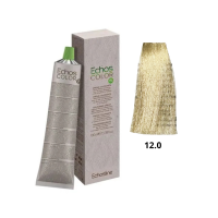 Крем-краска  Echosline Echos Color Vegan Colouring Cream 12.0 блонд экстра платиновый натуральный 100мл