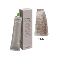 Крем-краска  Echosline Echos Color Vegan Colouring Cream 12.22 блонд экстра платиновый фиолетовый 100мл