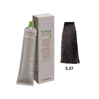 Крем-фарба Echosline Echos Color Vegan Colouring Cream 5.27 фіолетово-коричневий світлий каштан 100мл