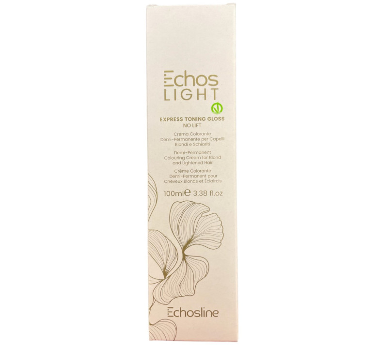 Крем-краска без аммиака Echosline Echos Light Vegan ILLUMINATOR Платиновый сияющий 100мл