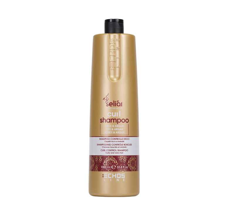 Шампунь для кучерявого волосся Echosline Seliar Curl Shampoo 1000мл