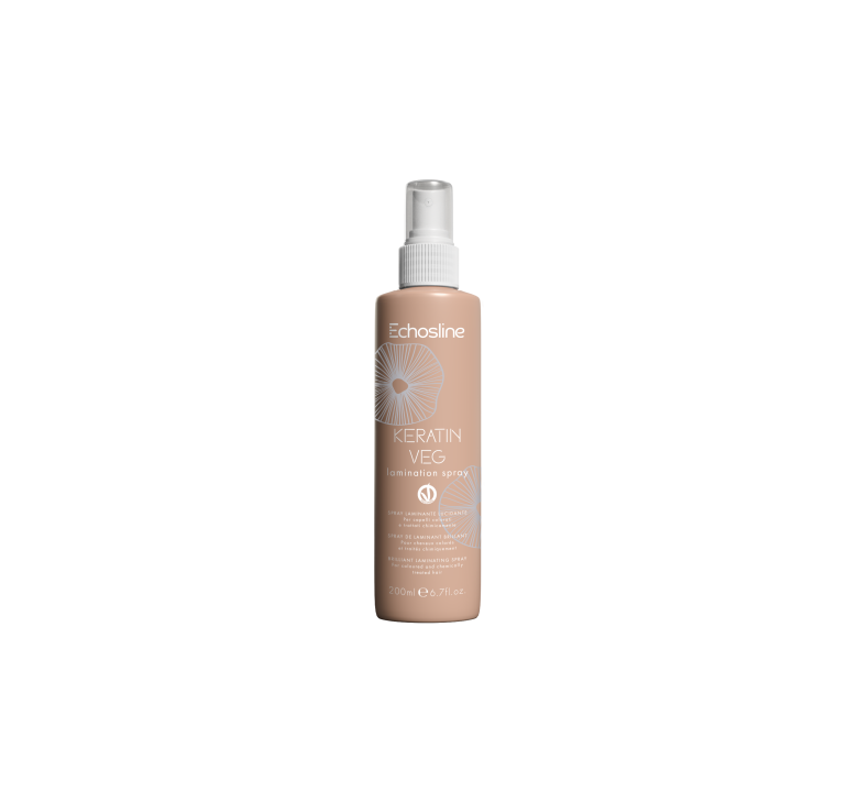 Спрей для волосся з кератином Echosline Keratin Veg Lamination Polishing Laminating Spray 200мл