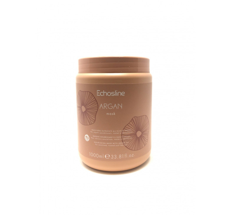 Маска для волосся живильна з аргановою олією Echosline Vegan Argan Mask 1000мл