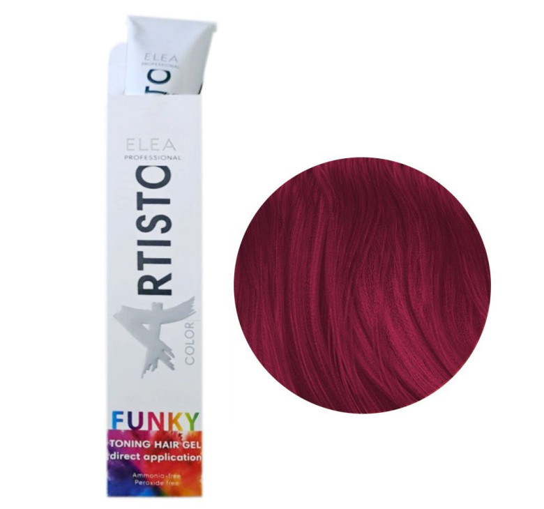 Тонирующий гель для волос Elea Professional Artisto Funky Colors Toning Hair Gel Fuchsia (фуксия) 100 мл 