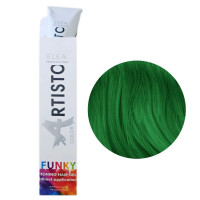 Тонуючий гель для волосся Elea Professional Artisto Funky Colors Toning Hair Gel Green (зелений) 100 мл 