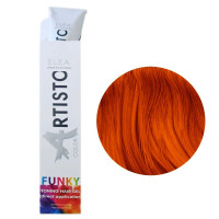 Тонуючий гель для волосся Elea Professional Artisto Funky Colors Toning Hair Gel Orange (помаранчевий) 100 мл 