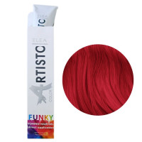 Тонуючий гель для волосся Elea Professional Artisto Funky Colors Toning Hair Gel Red (червоний) 100 мл 