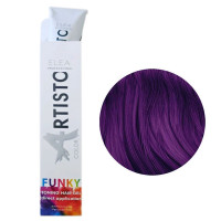 Тонуючий гель для волосся Elea Professional Artisto Funky Colors Toning Hair Gel Violet (фіолетовий) 100 мл 