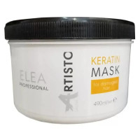 Відновлююча маска для пошкодженого волосся Elea Professional Artisto Keratin Mask 490 мл