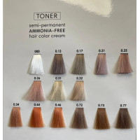 Крем-фарба для волосся Elea Professional Artisto Color Toner-Lux 0.00 безпігментний 100 мл
