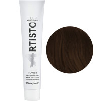 Крем-фарба для волосся Elea Professional Artisto Color Toner-Lux 0.77 інтенсивний коричневий 100 мл