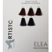 Фарба для брів Elea Professional Artisto 5.7 коричневий (25мл.барвник + 40мл.активатор)