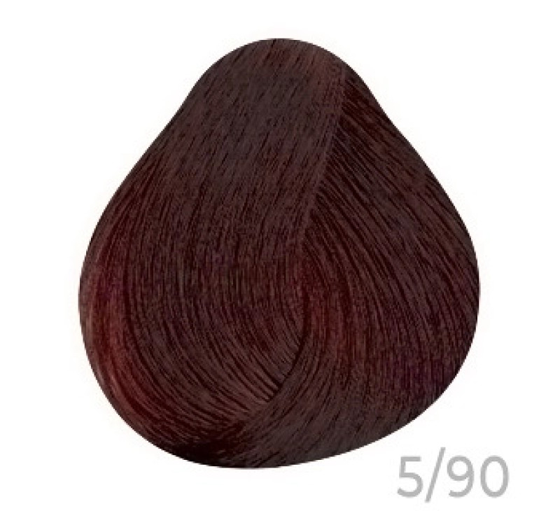 Крем-краска для волос Erayba Equilibrium Hair Color Cream 5/90 Красный светло-каштановый 120мл