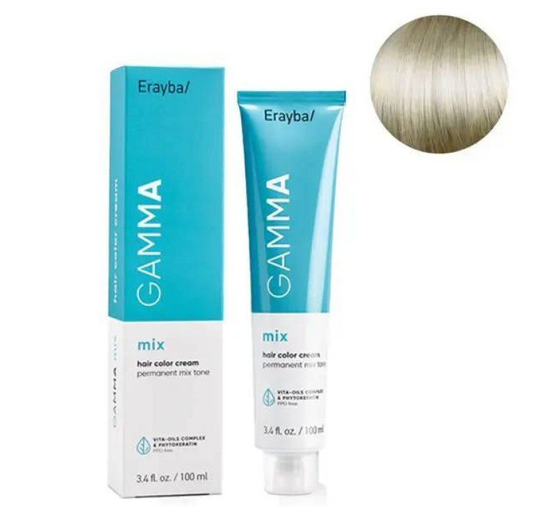 Крем-краска для волос Erayba Gamma Mix Tone Haircolor Cream 0/00 Нейтральный 100мл