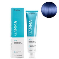 Крем-фарба для волосся Erayba Gamma Mix Tone Haircolor Cream 0/10 Синій мікстон 100мл