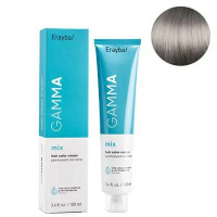 Крем-фарба для волосся Erayba Gamma Mix Tone Haircolor Cream 0/20 Сріблястий мікстон 100мл