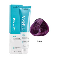 Коректор Erayba Gamma Mix Tone Haircolor Cream 0/80 Фіолетовий мікстон 100мл