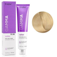 Крем-краска для волос Erayba Gamma Color Haircolor Cream 10/00 Натуральный супер-светлый блонд 100мл