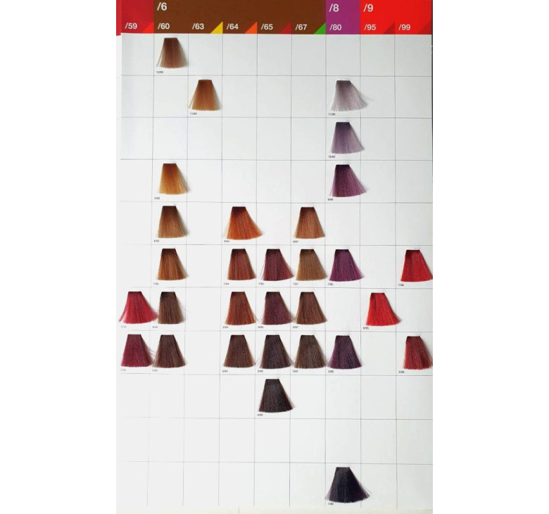 Крем-краска для волос Erayba Gamma Color Haircolor Cream 10/22 Интенсивный супер светлый ирисовый блонд 100мл
