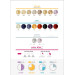 Крем-фарба для волосся Erayba Gamma Color Haircolor Cream 5/80 Фіолетовий світло-коричневий 100мл