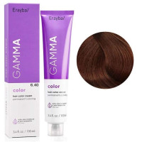 Крем-фарба для волосся Erayba Gamma Color Haircolor Cream 6/40 Темний мідний блонд 100мл