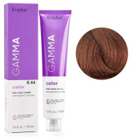 Крем-фарба для волосся Erayba Gamma Color Haircolor Cream 6/44 Темний інтенсивний мідний блонд 100мл