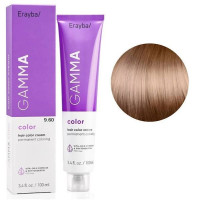 Крем-фарба для волосся Erayba Gamma Color Haircolor Cream 9/60 Дуже світлий коричневий блонд 100мл