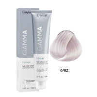 Тонер Erayba Gamma Haircolor Cream Toner 0/02 Ирисовый 100мл