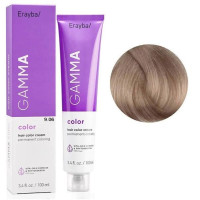Крем-фарба для волосся Erayba Gamma Color Haircolor Cream 9/06 Екстра світло - русявий нартурально - коричневий 100мл
