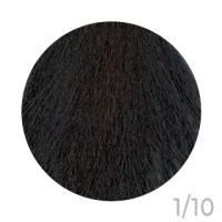 Безаміачна крем-фарба для волосся Erayba Gamma Next 1/10 Попелястий чорний 100мл