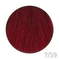 Безаміачна крем-фарба для волосся Erayba Gamma Next 7/59 Червоний махагон русявий 100мл