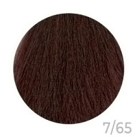 Безаміачна крем-фарба для волосся Erayba Gamma Next 7/65 Коричневий махагон  русявий 100мл