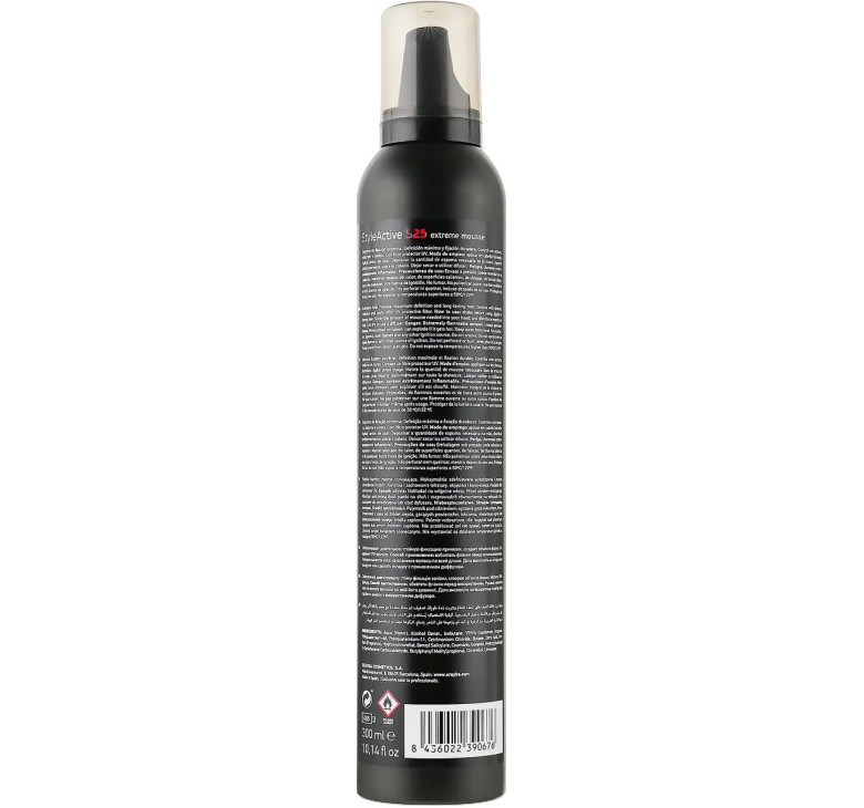 Пена для волос сильной фиксации Erayba S25 StyleActive Extreme Mousse 300мл