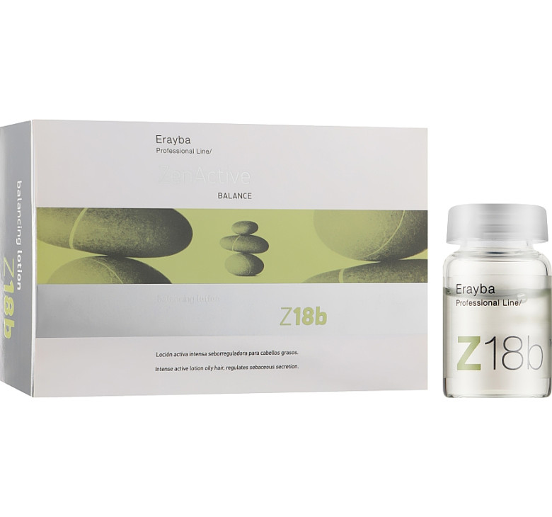 Ампула проти жирного волосся Erayba Zen Active Balance Z18b Balancing Lotion 8мл