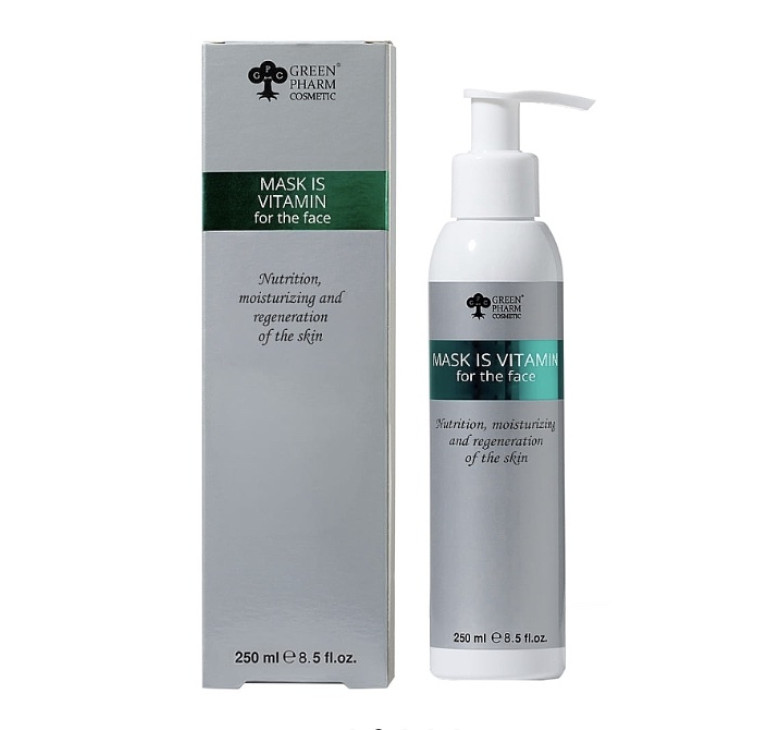 Витаминная маска рН 5,5 Green Pharm Cosmetic 250мл