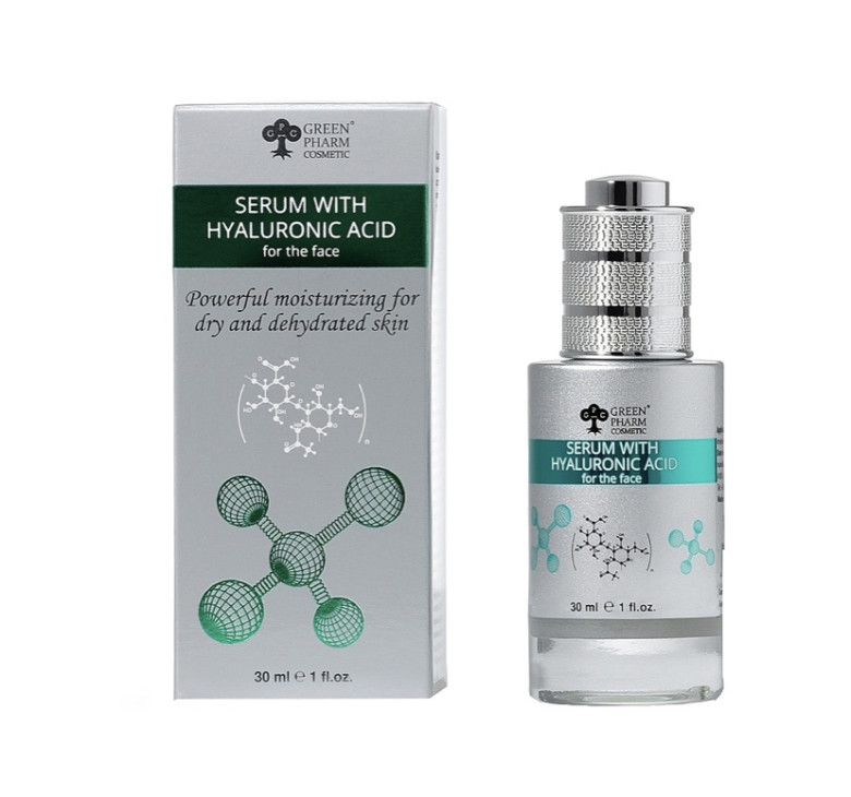 Сироватка з гіалуроновою кислотою рН 5,5 Green Pharm Cosmetic 30мл