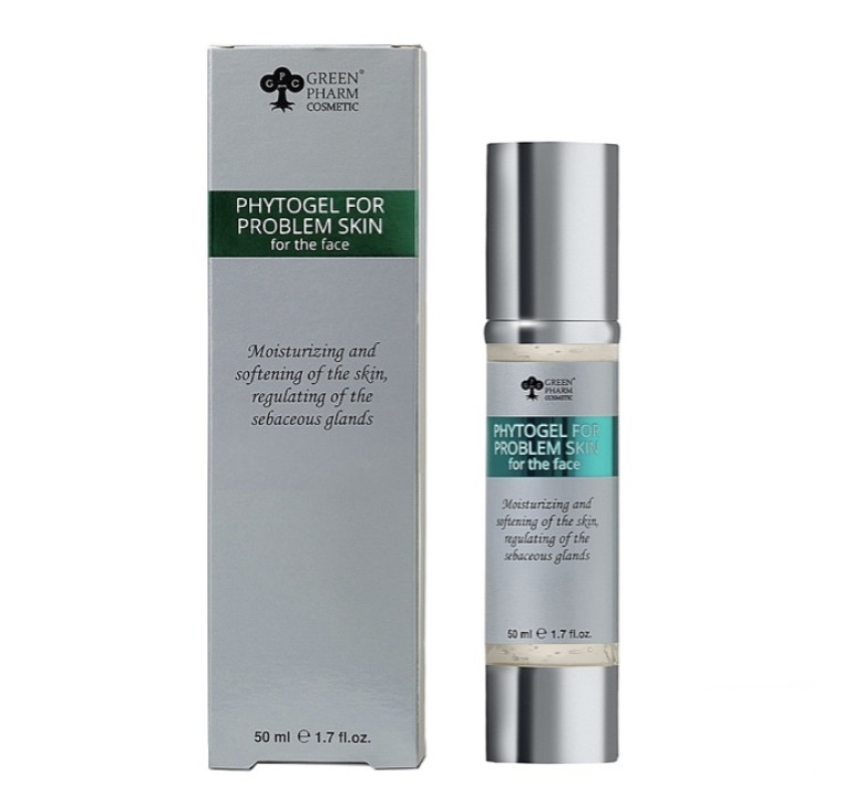 Фітогель Від акне та комедонів pH 5,5 Green Pharm Cosmetic 50мл